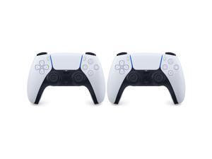 2 Pack Sony PlayStation 5 DualSense Wireless Controller  Glacier White