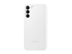Original Samsung Official Galaxy S22+ 5G S-View Flip Cover (EF-ZS906) White