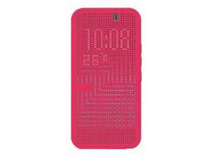 Original HTC Official One M9  M9s Dot View Ice Premium Smart Cover Case  Pink