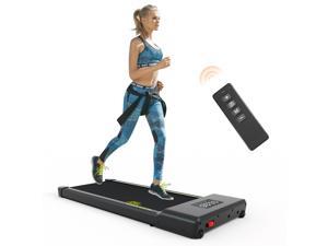 Under Desk Treadmill, Ultra-Quiet Walking Treadmill- Portable Walking Pad with Remote Control- Walking Jogging Machine for Home/Office Use