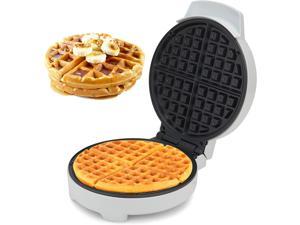 CROWNFUL Mini Waffle Maker Machine, 4 Inches Portable Small Compact Design,  Easy to Clean, Non-Stick Surface, Recipe Guide Included, Perfect for  Breakfast, Dessert, Sandwich 