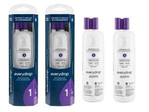 Everydrop by Whirlpool W10295370a P8RFWB2L, EDR1RXD1 Water Filter ,W10295370,Filter 1, 46-9081, 46-9930, P4RFWB Ice and Water Refrigerator,Reduce 99% of Lead ,4 Pack