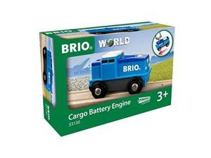 BRIO WORLD Cargo Battery Engine [Wooden Rail Toy] 33130
