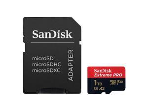 Micro SD 1TB SanDisk Extreme PRO microSDXC A2 SDSQXCZ1T00 Overseas package product