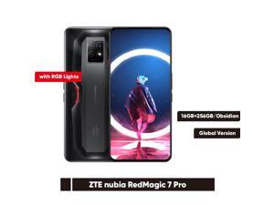 Nubia Red Magic 7 Pro 5G Celular Smartphone 68 Full Screen Snapdragon 8 Gen 1 2022 Flagship Gaming Phone RedMagic 7Pro 256GB Obsidian