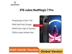 ZTE Nubia Red Magic 7 Pro 5G Gaming Smartphone 6.8" Full Screen Snapdragon 8 Gen 1 RedMagic 7Pro 256GB Obsidian