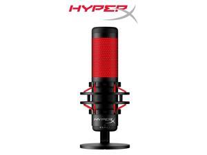 HyperX Quadcast Red Black USB Condenser Gaming Unidirectional Microphone New