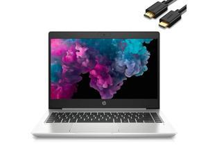 HP ProBook 440 G7 14" FHD Business Laptop, Intel Quad-Core i5-10210U(Beat i7-8550U), 16GB DDR4 RAM, 512GB SSD, Backlit keyboard, HD Webcam, Type-C, HDMI, RJ-45, Windows 10 Pro + HDMI Cable