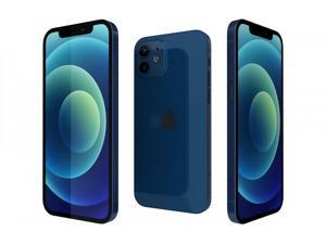 Refurbished Apple iPhone 12 2020 Fully Unlocked 4GB128GB  Blue  NewBattery