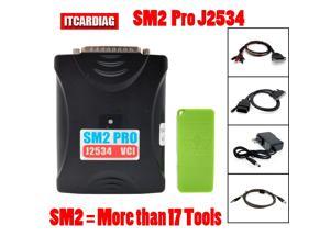 SM2 Pro J2534 VCI Programmer Read&Write 67IN1 PCM Flash PCMFLASH EEPROM Scanmatik PFLASHER 67 IN 1 Update Version of Flash Bench and OBD