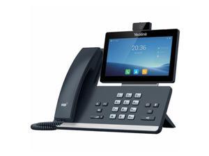 Yealink T58W-C 16 Line IP HD Android Phone with HD Camera, 7' colour touch screen, HD voice, Dual Gig Ports, Built-in Bluetooth& Wifi, USB 2.0