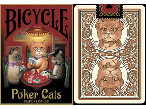 Bicycle Poker Cats V2 Playing Cards