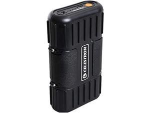 Celestron - PowerTank Lithium LT Telescope Battery  Rechargeable Portable 12V Power Supply for Computerized Telescopes - 8 hour capacity/73.3 Wh - 1 USB Ports
