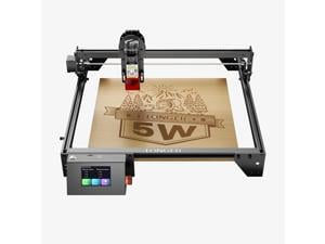 LONGER RAY5 Engraver, 40W Engraving Cutting Machine for Metal and Wood, 5w Cutter and Engraver Machine, 15.7x15.7inch, 3.5-inch Color Touch Screen, Offline Engraving / Cutting