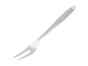 Chef Craft 12.5" Long Stainless Steel Meat Serving Fork with Attractive Brushed Finish Handle