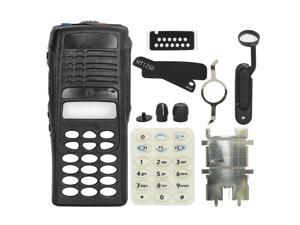 Black Full-keypad Replacement Housing Case Cover For Motorola PR400 RADIO 