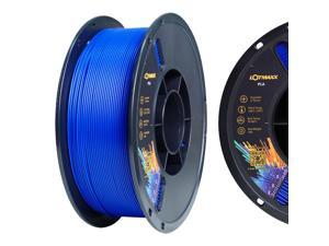 LOTMAXX PLA Filament 1.75mm PLA 3D Printer Filament, 1kg Spool (2.2lbs), Dimensional Accuracy +/- 0.03mm, Fit Most FDM Printer Blue