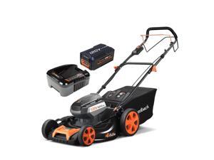 Redback Pro Series 120V Cordless Self-Propelled Lawn Mower, 21" Metal deck, Brushless Motor, EA153V-KIT3A
