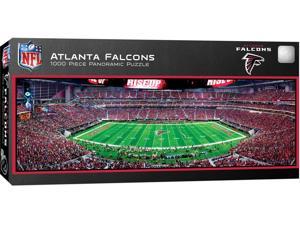 Masterpieces Nfl Atlanta Falcons Stadium Panoramic Jigsaw Puzzle 1000 Pieces