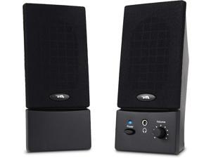 Cyber Acoustics USB Powered 2.0 Desktop Speaker System with 3.5mm Audio for Laptops and Desktop Computers (CA-2016)