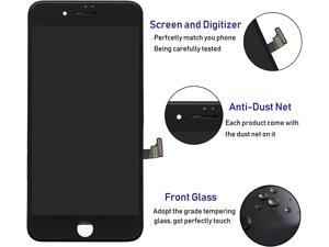 Screen Replacement for iPhone 7 Plus Black 55 Touch Screen LCD Digitizer Display Assembly with Free Repair Tools iPhone 7 Plus Black