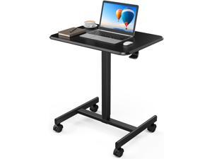 small laptop desk on wheels