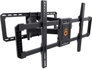 TV Wall Mount for Large TVs Up to 90  Full Motion with Smooth Swivel Tilt  Extension  Universal Design Works with Samsung Vizio LG  More  Includes Hardware  Wall Drilling Template