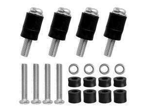 Wall Mounting Screws Bolts for Samsung TV  M8 x 45mm with 25mm Long Spacers Solid Screw Bolts Hardware for Mounting Samsung TV TV Mounting Bolts Work with Samsung 50 55 60 65 70 75 82 TV