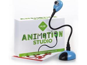 HUE Animation Studio: Complete Stop Motion Animation Kit HD Camera, Software and Book for Windows (Blue)