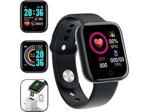 Smart Watch for Women Men Kids Fitness Tracker 145 Touch Screen Fitness Watch with Heart Rate Sleep Monitor Blood OxygenStep Counter Activity Trackers Smartwatch Sports for iOS Android