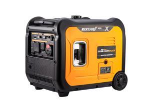 maXpeedingrods 5500W Inverter Generator, Electric Start, for Home Use Backup Power and Jobsites Woodwork, Gas Powered, EPA Compliant