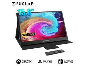 ZEUSLAP Z15XP 156 Inch Portable Monitor with Remote Control 1080P FHD IPS Screen Portable Gaming Monitor with USBC  HDMIcompatible Ports for Phone Laptop Switch PlayStation ect