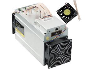 ANTMINER L3++ 580MH/S Litecoin Miner with Power Supply APW7, LTC Dogecoin Mining Machine with an Extra Fan & A Data Cable