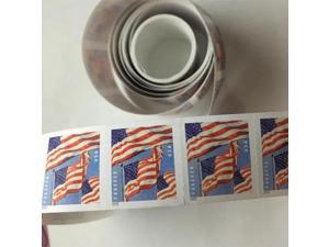 2022 USA Flag Stamps Coil of 100 First-Class Wedding Envelopes Postcard Mail