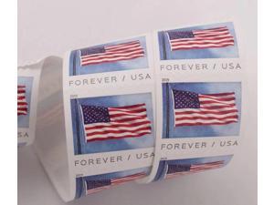 2019 USA Flag Stamps Coil of 100 First-Class Wedding Envelopes Postcard Mail