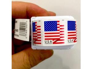 2018 USA Flag Stamps Coil of 100 First-Class Wedding Envelopes Postcard Mail