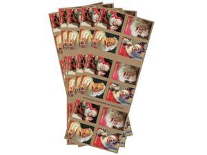 Sparkling Holidays Christmas Santa Stamps 5 Booklets (100 Stamps)