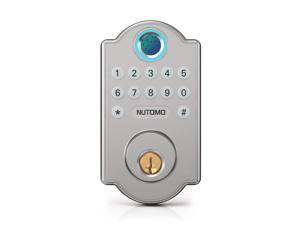 Keyless Entry Door Lock Deadbolt - Fingerprint Door Lock - Door Lock with Keypads - Electronic Keypad Door Lock -Smart Digital Door Lock - Anti-Peeping Code Easy Installation