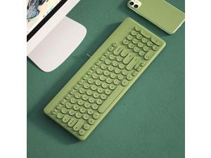 USB Wire Keyboard Mouse Combo For Macbook Pro Portable Gaming Keyboard Mouse For Laptop PC Gamer Computer Keyboard Magic Mouse  Green Keyboard