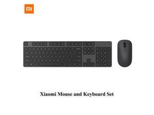 Xiaomi 2.4GHz Wireless Keyboard and Mouse Set 104keys 1000DPI Sensor Micro-curved Keycaps Portable Lightweight USB Game Keyboard