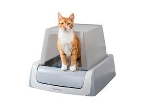 PetSafe ScoopFree Automatic Self Cleaning Covered Cat Litter Box - Front Entry - Gray