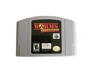 Worms Armageddon Games Cartridge Card for N 64 Us Version