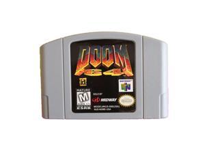 Doom 64 Games Cartridge Card for N 64 Us Version