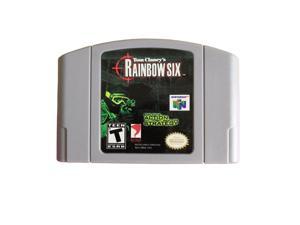 Tom Clancy's Rainbow Six Games Cartridge Card for N 64 Us Version