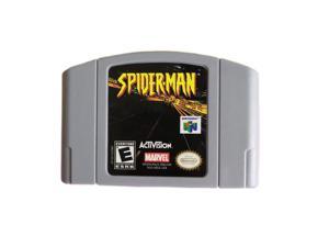 Spider-Man Games Cartridge Card for N 64 Us Version