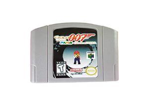GoldenEye 007 With Mario Characters Games Cartridge Card for N 64 Us Version