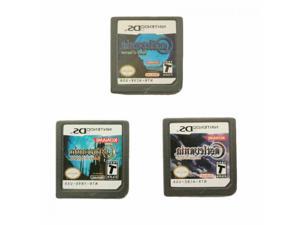 NDS Pokemon Cassette Castlevania Dawn of Sorrow+ Order Ecclesia+ Portrait of Ruin Version Game Cartridges DS Version for NDS/NDSL/NDSLL/NDSXL/NDSI/3DS/2DS (3pc US Version)