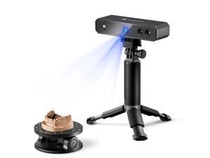 Revopoint MINI 3D Scanner 0.02 mm Precision Industrial Blue Light with Dual Axis Turntable for 3D Printing  Reverse Engineering Design