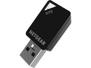 NETGEAR AC600 Wi-Fi USB 2.0 Mini Adapter for Desktop PC | Dual Band WiFi Stick for Wireless Internet (A6100-10000S), Black