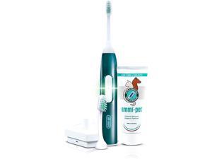 pet electric toothbrush for pets 2.0 - Skin Care Bundle. Gentle Oral Hygiene and Skin Care with patented 100% Ultrasound technology. Operates completely silent, without vibrating and without bru